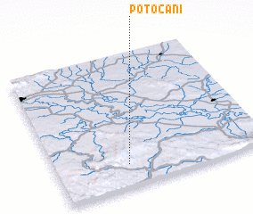 3d view of Potočani