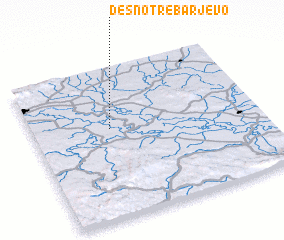 3d view of Desno Trebarjevo