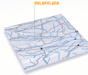 3d view of Mala Polana