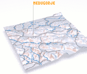 3d view of Međugorje