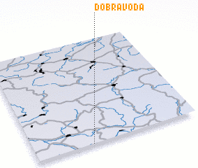 3d view of Dobrá Voda