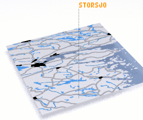 3d view of Storsjö