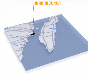 3d view of Kvarnholmen