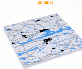 3d view of Gröndal