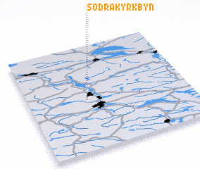 3d view of Södra Kyrkbyn