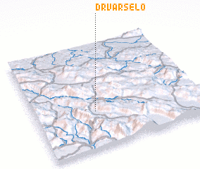 3d view of Drvar Selo