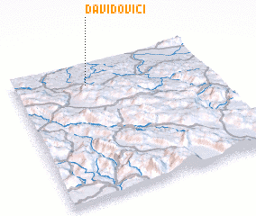 3d view of Davidovići