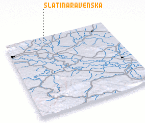 3d view of Slatina Ravenska