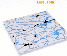 3d view of Lövsveden