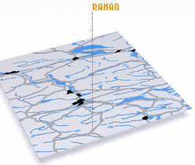 3d view of Raman