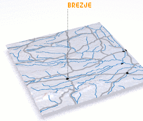 3d view of Brezje
