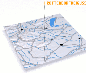 3d view of Krottendorf bei Güssing