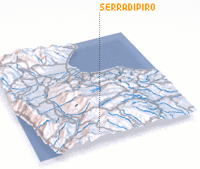 3d view of Serradipiro