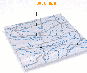 3d view of Bödeháza