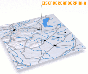 3d view of Eisenberg an der Pinka