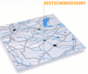 3d view of Deutsch Ehrensdorf