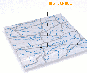 3d view of Kaštelanec