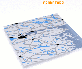 3d view of Frödetorp