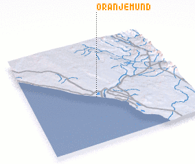 3d view of Oranjemund