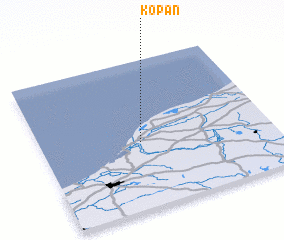 3d view of Kopań