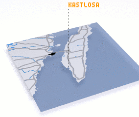 3d view of Kastlösa