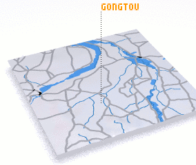3d view of Gongtou