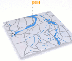 3d view of Komé