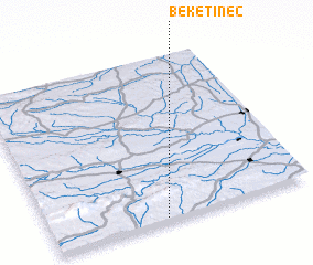 3d view of Beketinec