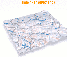 3d view of Barjaktarevića Brdo