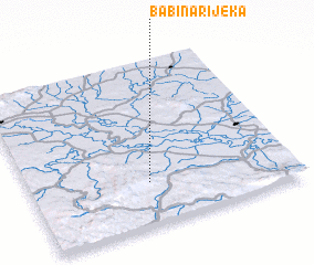 3d view of Babina Rijeka