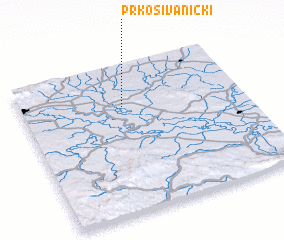 3d view of Prkos Ivanićki