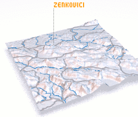 3d view of Zenkovići