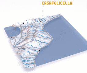 3d view of Casa Felicella