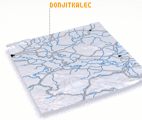 3d view of Donji Tkalec