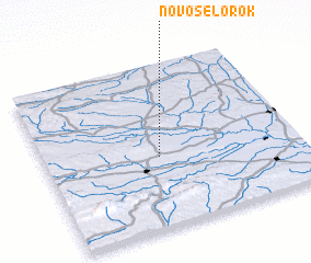 3d view of Novo Selo Rok