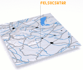 3d view of Felsőcsatár