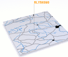 3d view of Młynkowo