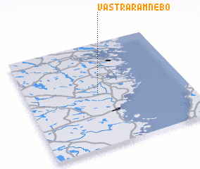 3d view of Västra Ramnebo