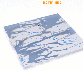 3d view of Breidvika