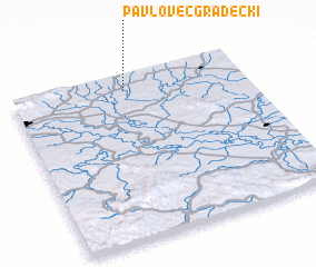 3d view of Pavlovec Gradečki