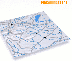 3d view of Pinkamindszent