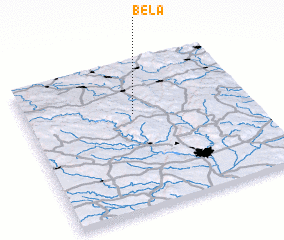 3d view of Bělá