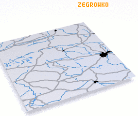 3d view of Żegrówko