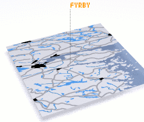 3d view of Fyrby