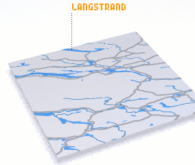 3d view of Långstrand