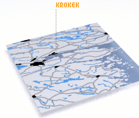 3d view of Krokek