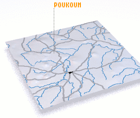 3d view of Poukoum