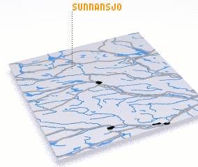 3d view of Sunnansjö