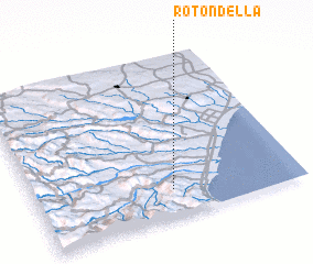 3d view of Rotondella