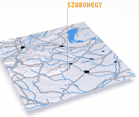 3d view of Szabóhegy